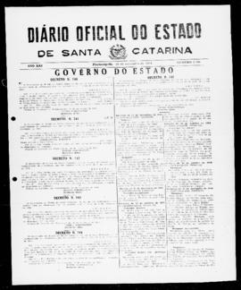 Diário Oficial do Estado de Santa Catarina. Ano 21. N° 5256 de 16/11/1954