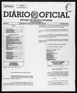 Diário Oficial do Estado de Santa Catarina. Ano 67. N° 16391 de 11/04/2000