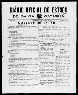 Diário Oficial do Estado de Santa Catarina. Ano 19. N° 4838 de 11/02/1953