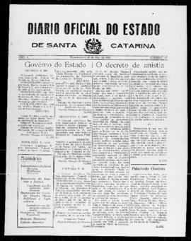 Diário Oficial do Estado de Santa Catarina. Ano 1. N° 68 de 29/05/1934
