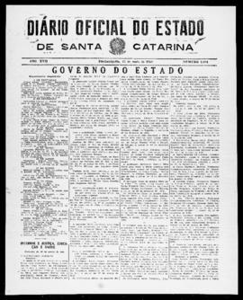 Diário Oficial do Estado de Santa Catarina. Ano 17. N° 4184 de 25/05/1950