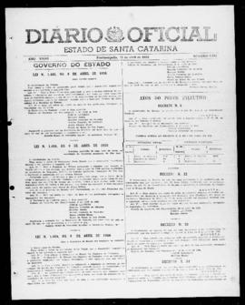 Diário Oficial do Estado de Santa Catarina. Ano 23. N° 5594 de 11/04/1956