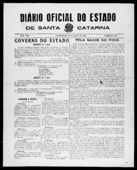 Diário Oficial do Estado de Santa Catarina. Ano 8. N° 2071 de 06/08/1941