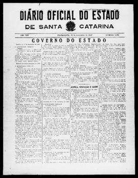 Diário Oficial do Estado de Santa Catarina. Ano 14. N° 3592 de 19/11/1947