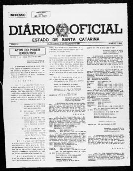 Diário Oficial do Estado de Santa Catarina. Ano 53. N° 13253 de 23/07/1987