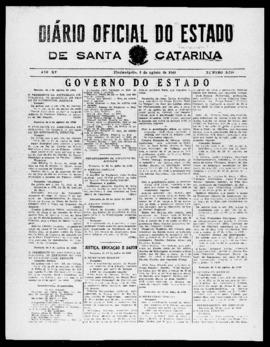 Diário Oficial do Estado de Santa Catarina. Ano 15. N° 3758 de 05/08/1948