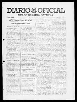 Diário Oficial do Estado de Santa Catarina. Ano 27. N° 6542 de 19/04/1960
