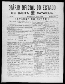 Diário Oficial do Estado de Santa Catarina. Ano 15. N° 3824 de 16/11/1948