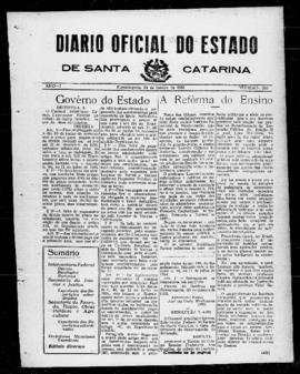 Diário Oficial do Estado de Santa Catarina. Ano 1. N° 260 de 24/01/1935