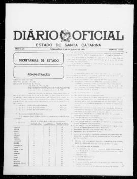 Diário Oficial do Estado de Santa Catarina. Ano 47. N° 11757 de 06/07/1981