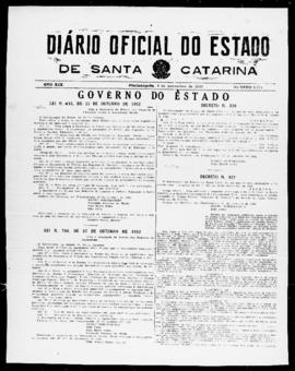 Diário Oficial do Estado de Santa Catarina. Ano 19. N° 4775 de 04/11/1952