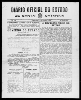 Diário Oficial do Estado de Santa Catarina. Ano 8. N° 2098 de 15/09/1941