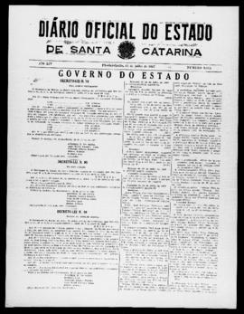 Diário Oficial do Estado de Santa Catarina. Ano 14. N° 3514 de 25/07/1947