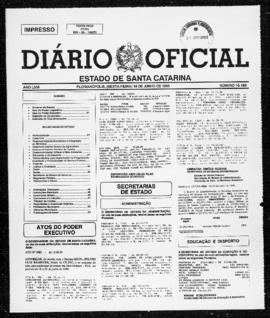 Diário Oficial do Estado de Santa Catarina. Ano 66. N° 16189 de 18/06/1999