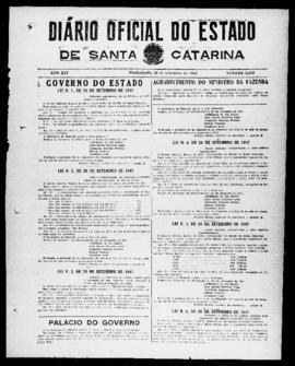 Diário Oficial do Estado de Santa Catarina. Ano 14. N° 3552 de 22/09/1947