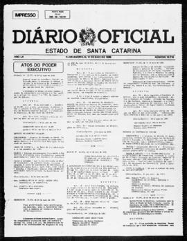 Diário Oficial do Estado de Santa Catarina. Ano 52. N° 12710 de 17/05/1985