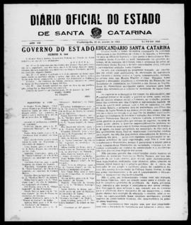 Diário Oficial do Estado de Santa Catarina. Ano 7. N° 1939 de 24/01/1941