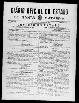 Diário Oficial do Estado de Santa Catarina. Ano 15. N° 3801 de 07/10/1948