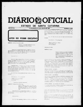Diário Oficial do Estado de Santa Catarina. Ano 48. N° 12020 de 28/07/1982