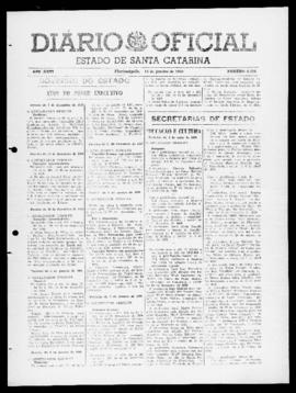 Diário Oficial do Estado de Santa Catarina. Ano 26. N° 6480 de 13/01/1960