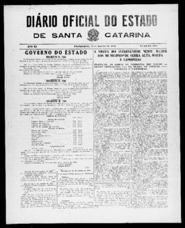 Diário Oficial do Estado de Santa Catarina. Ano 11. N° 2901 de 15/01/1945