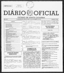 Diário Oficial do Estado de Santa Catarina. Ano 64. N° 15764 de 19/09/1997