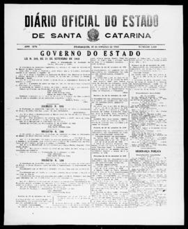 Diário Oficial do Estado de Santa Catarina. Ano 16. N° 4030 de 29/09/1949