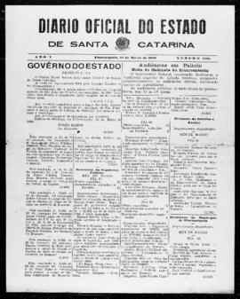 Diário Oficial do Estado de Santa Catarina. Ano 5. N° 1166 de 22/03/1938