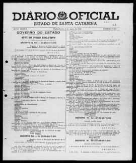 Diário Oficial do Estado de Santa Catarina. Ano 29. N° 7004 de 08/03/1962