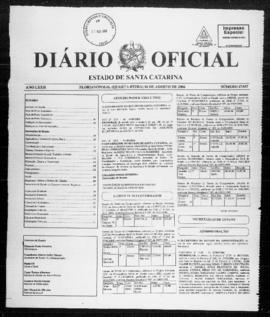 Diário Oficial do Estado de Santa Catarina. Ano 72. N° 17947 de 16/08/2006