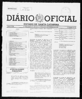 Diário Oficial do Estado de Santa Catarina. Ano 68. N° 16753 de 26/09/2001