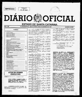 Diário Oficial do Estado de Santa Catarina. Ano 63. N° 15625 de 28/02/1997
