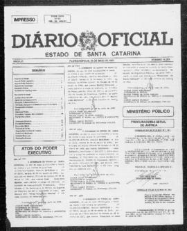 Diário Oficial do Estado de Santa Catarina. Ano 56. N° 14201 de 28/05/1991
