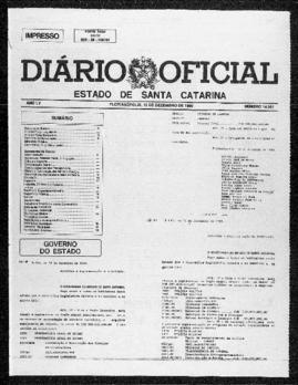 Diário Oficial do Estado de Santa Catarina. Ano 55. N° 14091 de 13/12/1990
