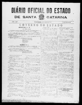 Diário Oficial do Estado de Santa Catarina. Ano 14. N° 3453 de 25/04/1947