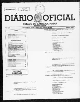 Diário Oficial do Estado de Santa Catarina. Ano 66. N° 16331 de 13/01/2000