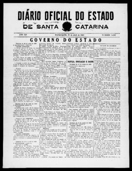 Diário Oficial do Estado de Santa Catarina. Ano 15. N° 3693 de 29/04/1948
