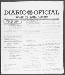 Diário Oficial do Estado de Santa Catarina. Ano 50. N° 12393 de 31/01/1984
