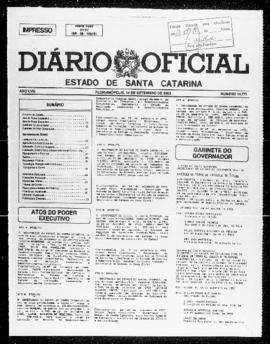 Diário Oficial do Estado de Santa Catarina. Ano 58. N° 14771 de 14/09/1993