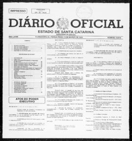 Diário Oficial do Estado de Santa Catarina. Ano 68. N° 16619 de 13/03/2001