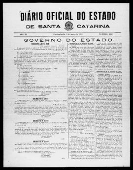 Diário Oficial do Estado de Santa Catarina. Ano 11. N° 2691 de 03/03/1944