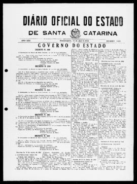 Diário Oficial do Estado de Santa Catarina. Ano 21. N° 5121 de 27/04/1954