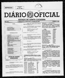 Diário Oficial do Estado de Santa Catarina. Ano 66. N° 16162 de 11/05/1999