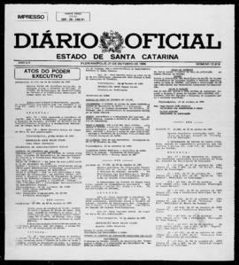 Diário Oficial do Estado de Santa Catarina. Ano 52. N° 12819 de 21/10/1985