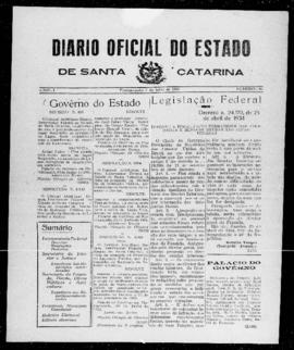 Diário Oficial do Estado de Santa Catarina. Ano 1. N° 96 de 03/07/1934
