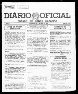 Diário Oficial do Estado de Santa Catarina. Ano 55. N° 13678 de 11/04/1989