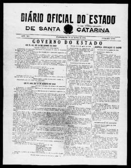 Diário Oficial do Estado de Santa Catarina. Ano 15. N° 3762 de 11/08/1948