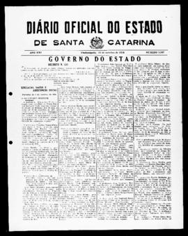 Diário Oficial do Estado de Santa Catarina. Ano 21. N° 5247 de 29/10/1954