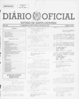 Diário Oficial do Estado de Santa Catarina. Ano 63. N° 15426 de 10/05/1996