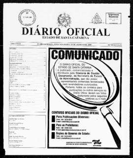 Diário Oficial do Estado de Santa Catarina. Ano 74. N° 18431 de 25/08/2008